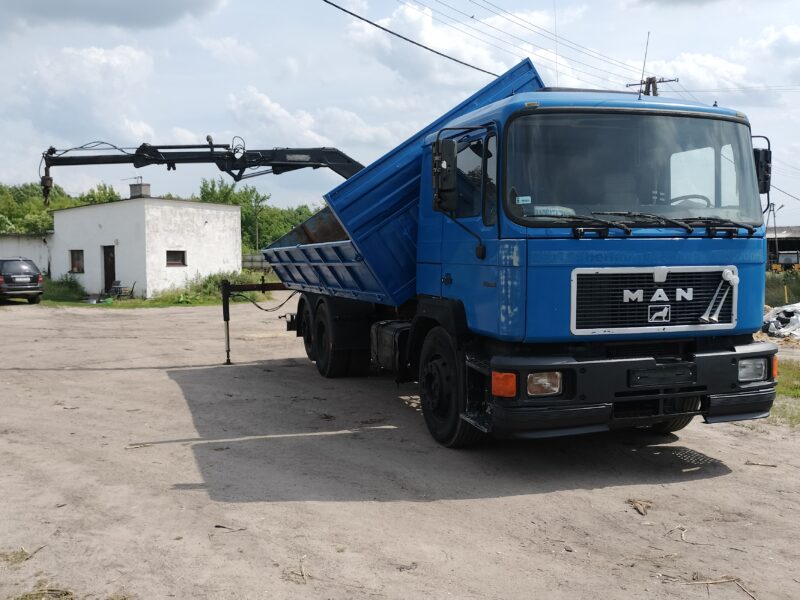 Man 25.372 Wywrot dwie strony, HDS , 6x2