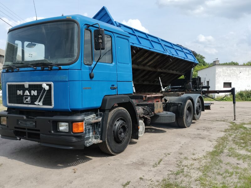 Man 25.372 Wywrot dwie strony, HDS , 6x2