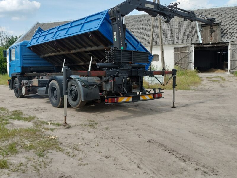 Man 25.372 Wywrot dwie strony, HDS , 6x2