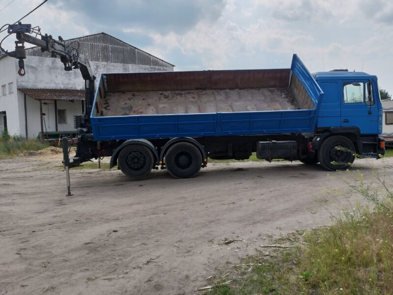 Man 25.372 Wywrot dwie strony, HDS , 6x2