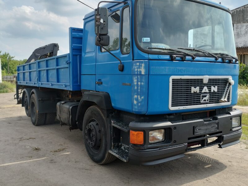 Man 25.372 Wywrot dwie strony, HDS , 6x2