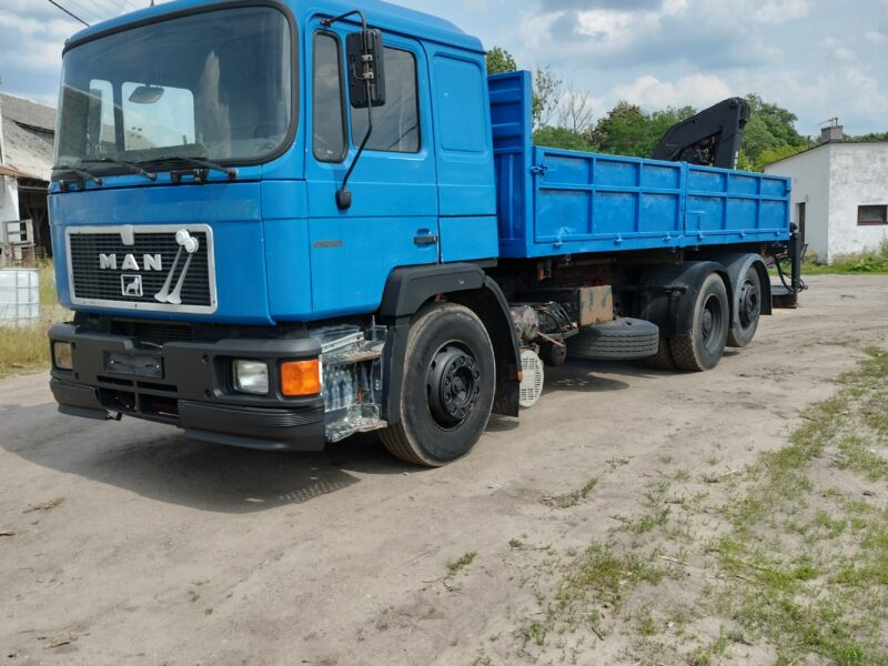 Man 25.372 Wywrot dwie strony, HDS , 6x2