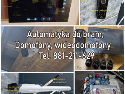 Automatyka do bram NICE, Domofony wideodomofony