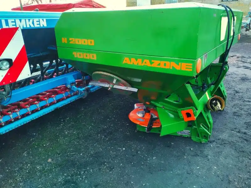 Rozsiewacz Amazone ZA-M II 1000 + 2000 -- wysiew 28 m