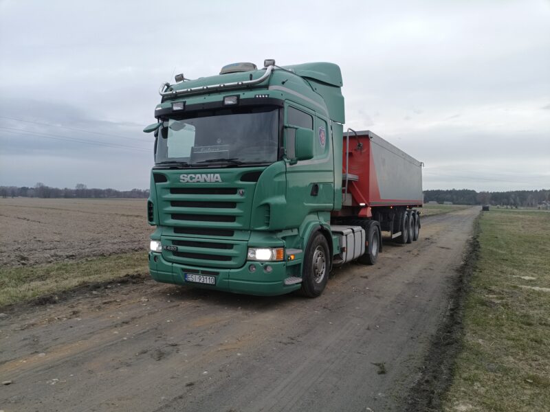 Scania r 420 tarczka hydraulika manual