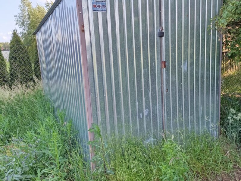 Garaż blaszany 2x3m, używany