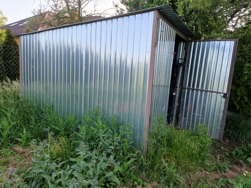 Garaż blaszany 2x3m, używany