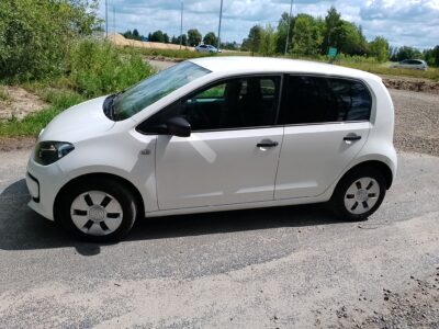 VW UP BIALY