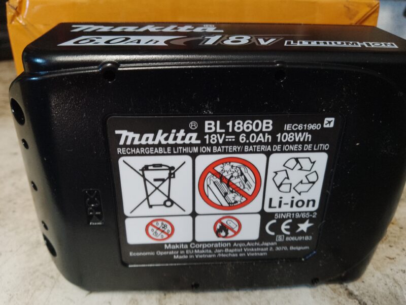 Bateria Makita 6ah