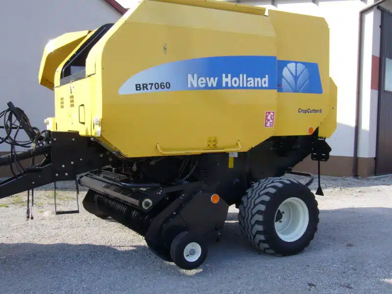Prasa New Holland BR 7060 rotor-noże-siatka
