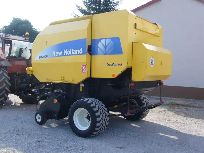 Prasa New Holland BR 7060 rotor-noże-siatka