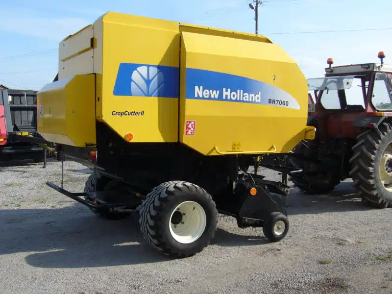 Prasa New Holland BR 7060 rotor-noże-siatka