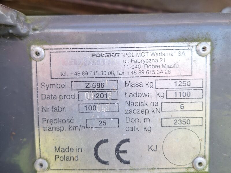Owijarka samozaładowcza pol-mot warfama z-586