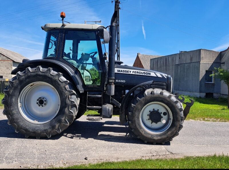 Massey Ferguson 6480 oś i kabina amortyzowana kilma