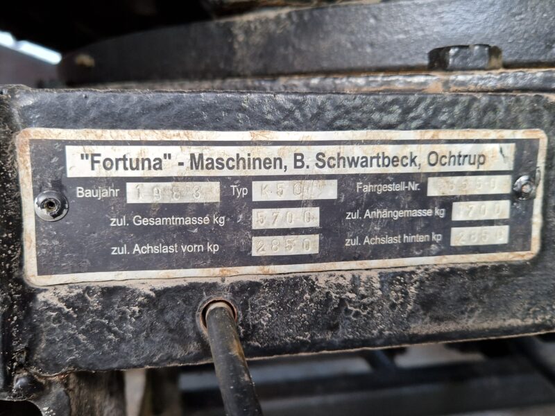 Przyczepa rolnicza Fortuna