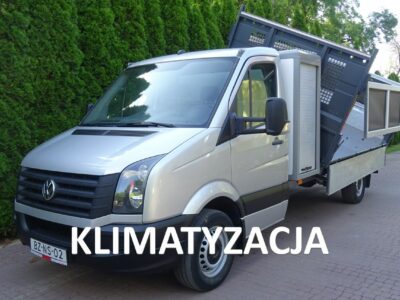Volkswagen CRAFTER 2.0TDI 163KM 3 stronna wywrotka aluminiowa, 3 osobowa Volkswagen Crafter 2,0 TDI 163 km 3 stronna wywrotka Sprowadzona