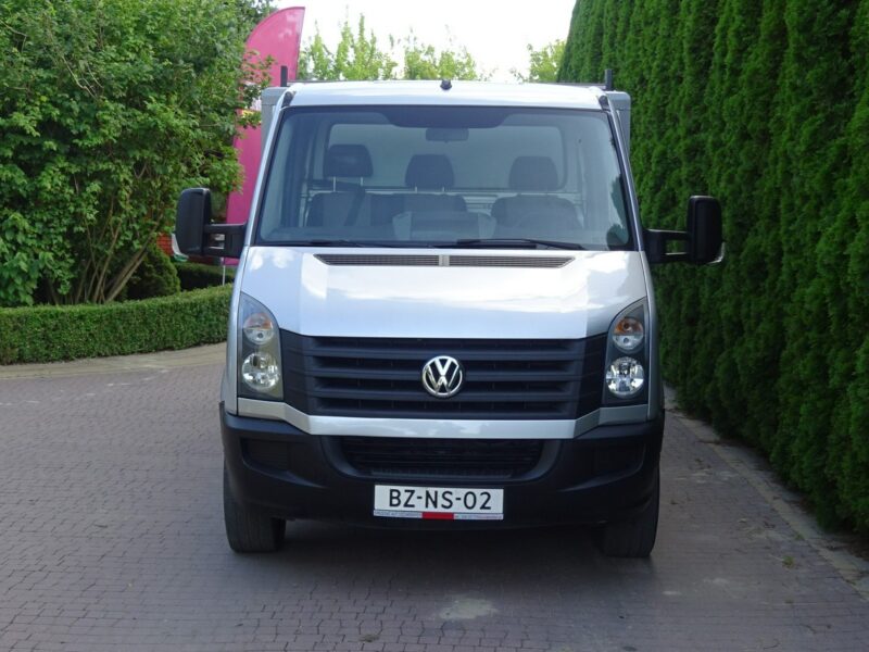 Volkswagen CRAFTER 2.0TDI 163KM 3 stronna wywrotka aluminiowa, 3 osobowa Volkswagen Crafter 2,0 TDI 163 km 3 stronna wywrotka Sprowadzona