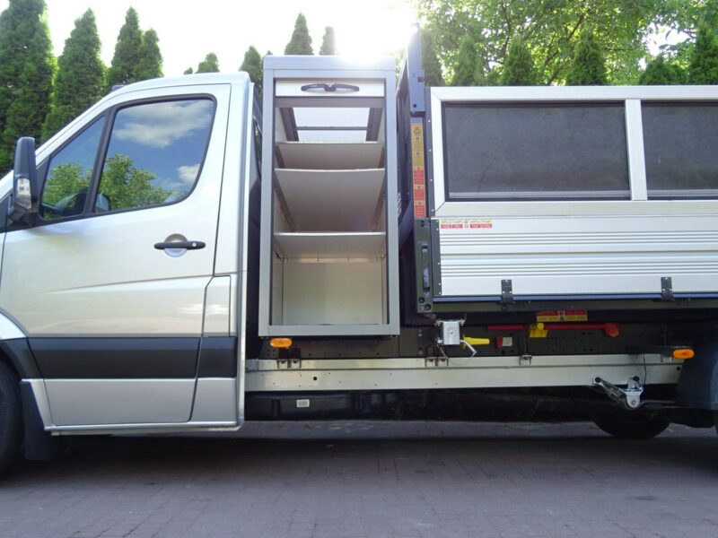 Volkswagen CRAFTER 2.0TDI 163KM 3 stronna wywrotka aluminiowa, 3 osobowa Volkswagen Crafter 2,0 TDI 163 km 3 stronna wywrotka Sprowadzona