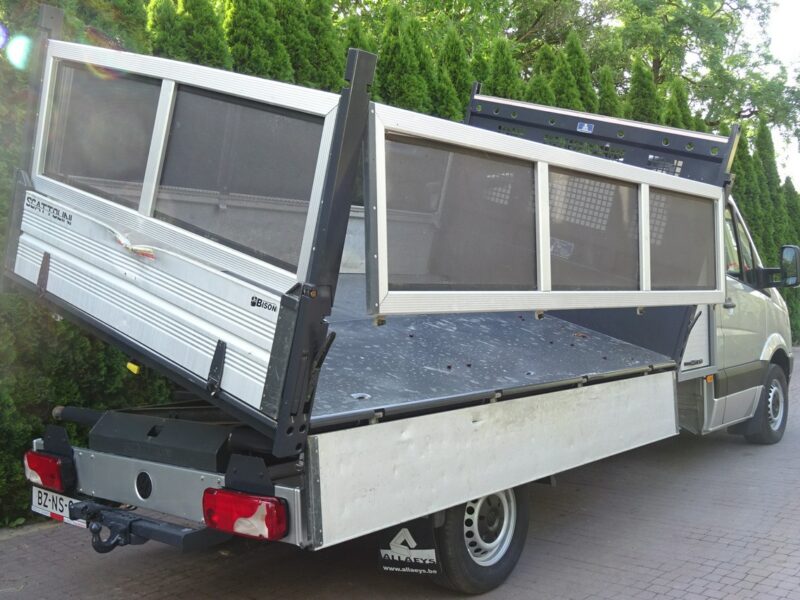 Volkswagen CRAFTER 2.0TDI 163KM 3 stronna wywrotka aluminiowa, 3 osobowa Volkswagen Crafter 2,0 TDI 163 km 3 stronna wywrotka Sprowadzona