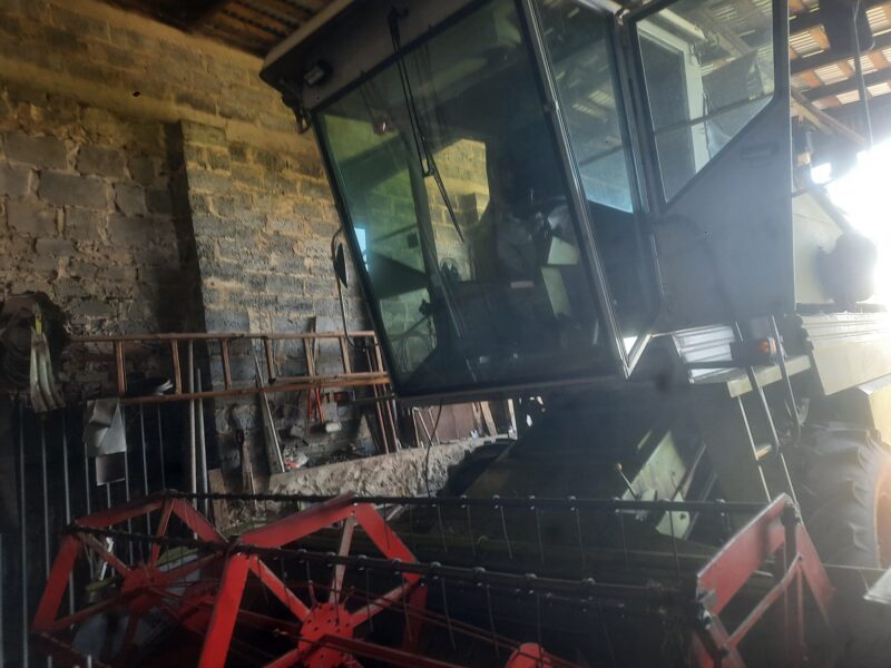 Kombajn zbożowy Class Mercator sieczkarnia kabina
