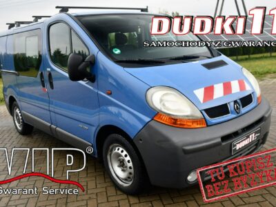 Renault Trafic 1,9Dci DUDKI11 6 Osób,Hak,El.szyby.Centralka,kredyt.OKAZJA