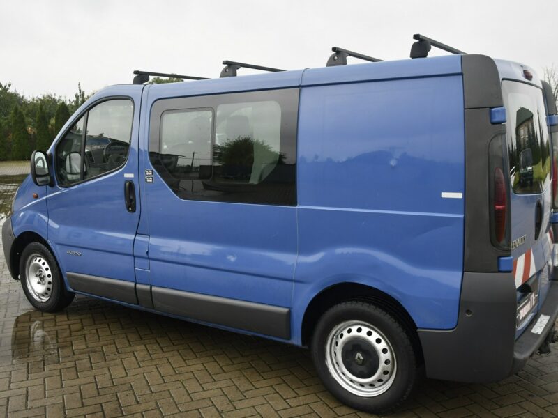 Renault Trafic 1,9Dci DUDKI11 6 Osób,Hak,El.szyby.Centralka,kredyt.OKAZJA