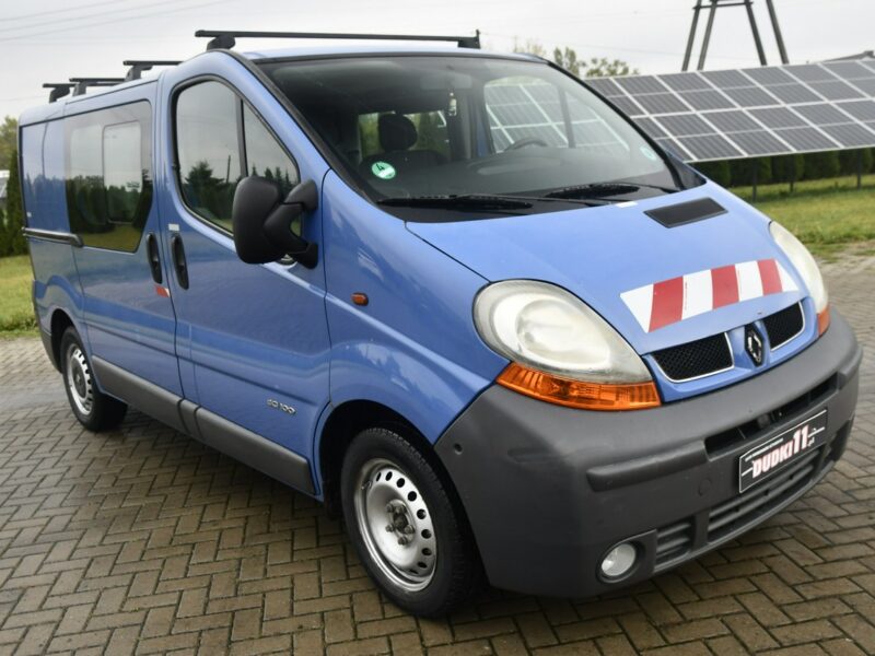 Renault Trafic 1,9Dci DUDKI11 6 Osób,Hak,El.szyby.Centralka,kredyt.OKAZJA