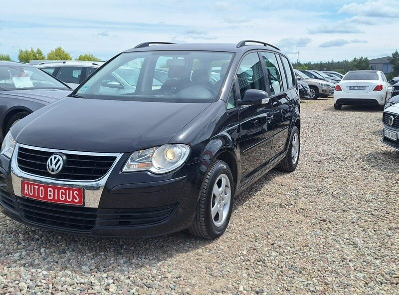 Volkswagen Touran climatronic automat duza navi 1 rej 2007 Lift I (2003-2010)