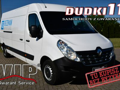 Renault Master 2,3dci. Kwota Netto 49900zł ,Serwis,L3H3,Kam.Cof.Max LONG,Tempomat