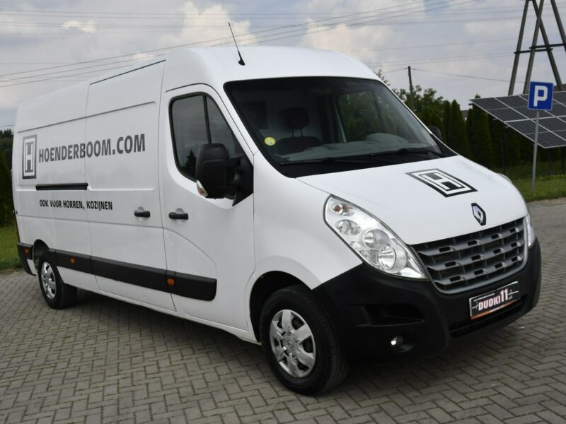 Renault Master 2,3dci. Cena Netto 36.900zł ,Klima,El.szyby.Centralka.Hak.Tempomat