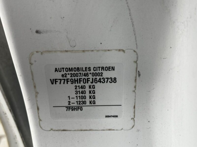 Citroen Berlingo Citroen Berlingo Long 1.6HDi 2015r XXL Klima 3-osob Drzwi Boczne VAT1A
