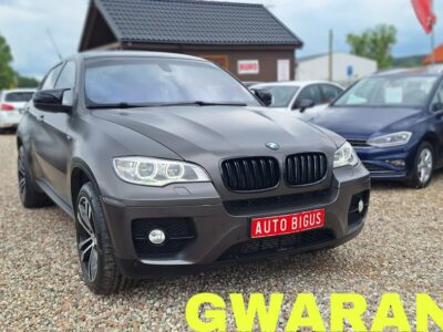 BMW X6 xdrive dociągi jedyna taka E71 (2008-2014)