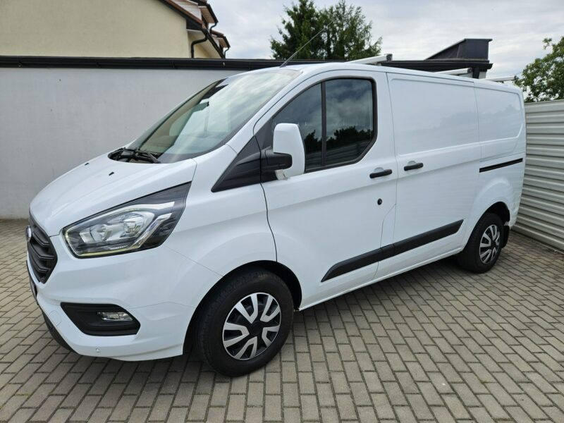 Ford Transit Custom 2.0 TDCi 130KM FV23% bezwypadek BDB WYPOSAŻENIE 3 osobowy BDB stan