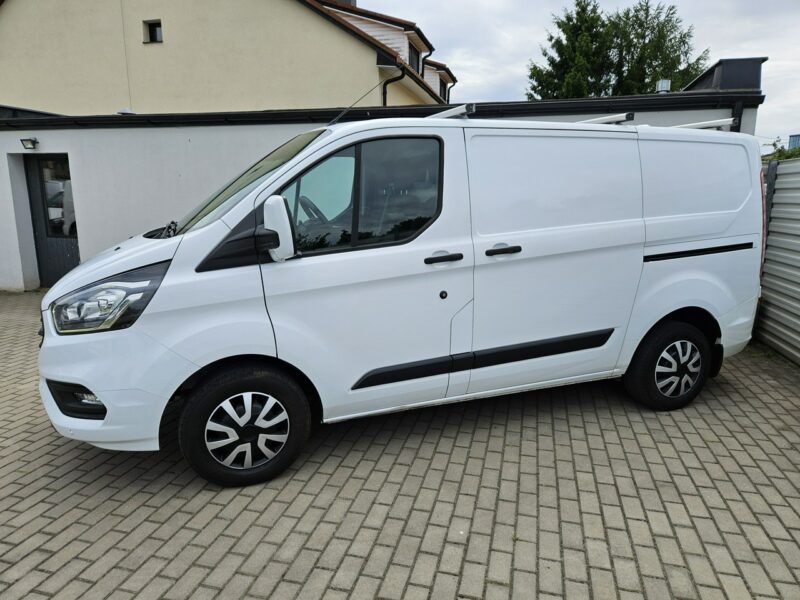 Ford Transit Custom 2.0 TDCi 130KM FV23% bezwypadek BDB WYPOSAŻENIE 3 osobowy BDB stan