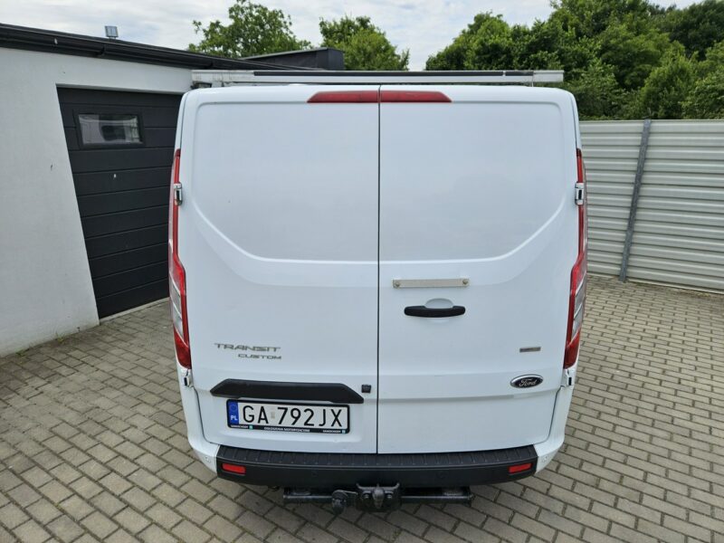 Ford Transit Custom 2.0 TDCi 130KM FV23% bezwypadek BDB WYPOSAŻENIE 3 osobowy BDB stan
