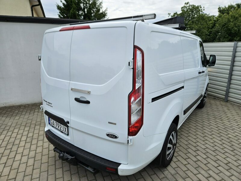 Ford Transit Custom 2.0 TDCi 130KM FV23% bezwypadek BDB WYPOSAŻENIE 3 osobowy BDB stan