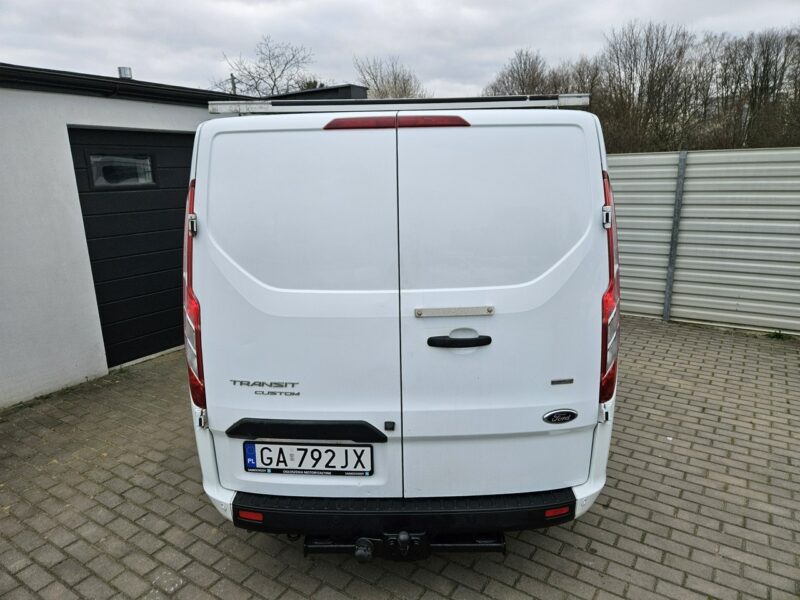 Ford Transit Custom 2.0 TDCi 130KM FV23% bezwypadek BDB WYPOSAŻENIE 3 osobowy BDB stan