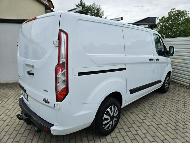Ford Transit Custom 2.0 TDCi 130KM FV23% bezwypadek BDB WYPOSAŻENIE 3 osobowy BDB stan