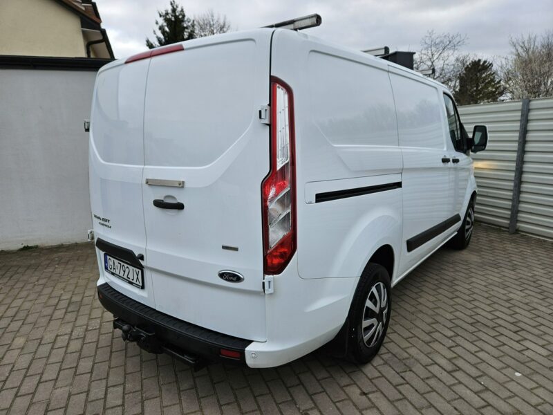 Ford Transit Custom 2.0 TDCi 130KM FV23% bezwypadek BDB WYPOSAŻENIE 3 osobowy BDB stan