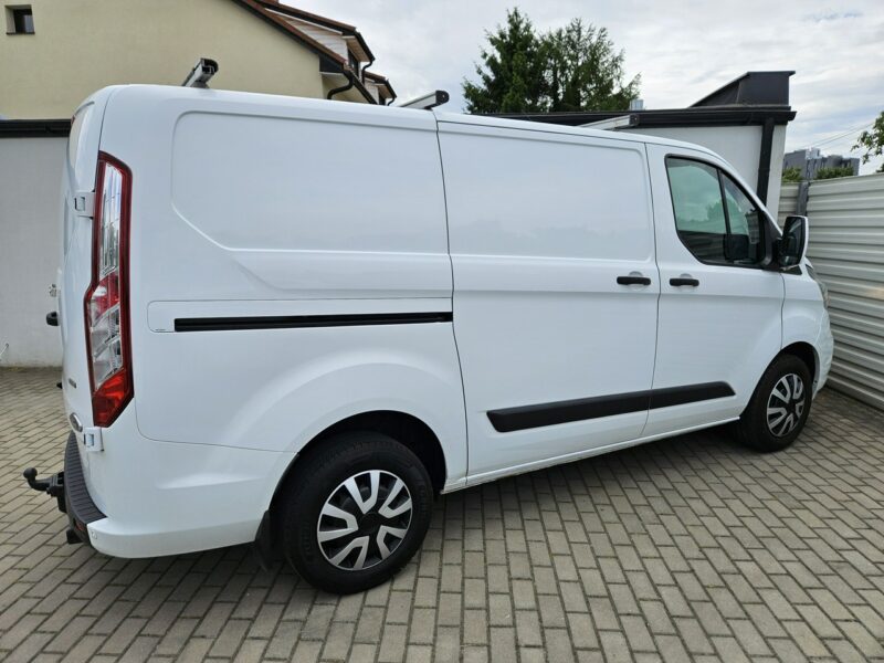 Ford Transit Custom 2.0 TDCi 130KM FV23% bezwypadek BDB WYPOSAŻENIE 3 osobowy BDB stan