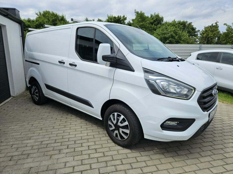 Ford Transit Custom 2.0 TDCi 130KM FV23% bezwypadek BDB WYPOSAŻENIE 3 osobowy BDB stan