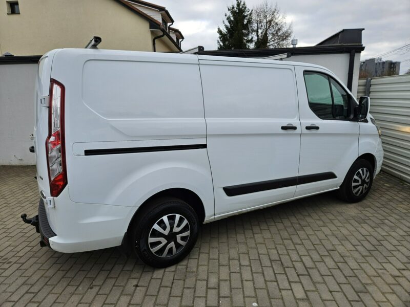 Ford Transit Custom 2.0 TDCi 130KM FV23% bezwypadek BDB WYPOSAŻENIE 3 osobowy BDB stan