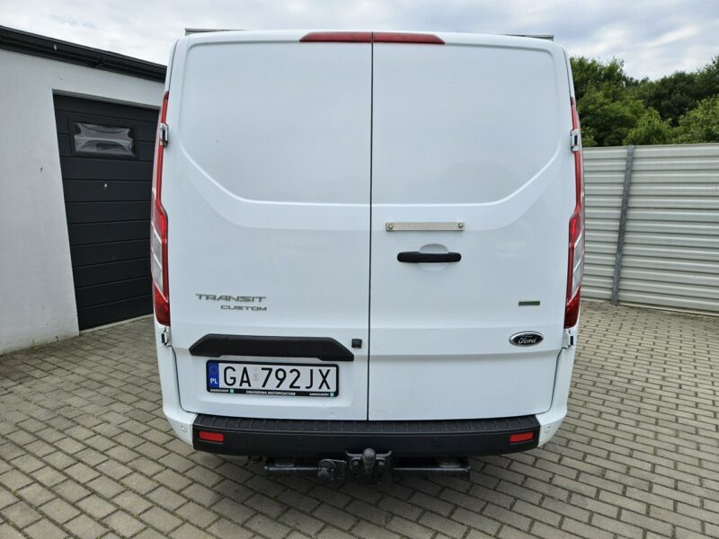 Ford Transit Custom 2.0 TDCi 130KM FV23% bezwypadek BDB WYPOSAŻENIE 3 osobowy BDB stan