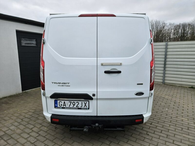 Ford Transit Custom 2.0 TDCi 130KM FV23% bezwypadek BDB WYPOSAŻENIE 3 osobowy BDB stan