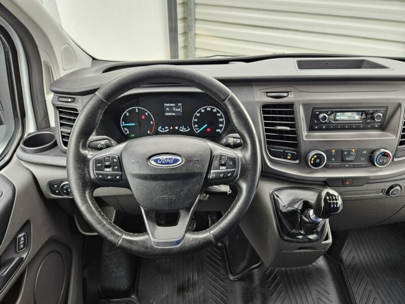 Ford Transit Custom 2.0 TDCi 130KM FV23% bezwypadek BDB WYPOSAŻENIE 3 osobowy BDB stan