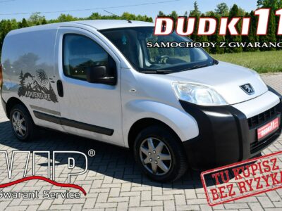 Peugeot Bipper 1,4hdi Klimatyzacja-Sprawna.Centralka.El.szyby.kredyt.Hak.OKAZJA