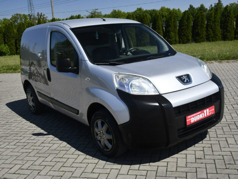 Peugeot Bipper 1,4hdi Klimatyzacja-Sprawna.Centralka.El.szyby.kredyt.Hak.OKAZJA