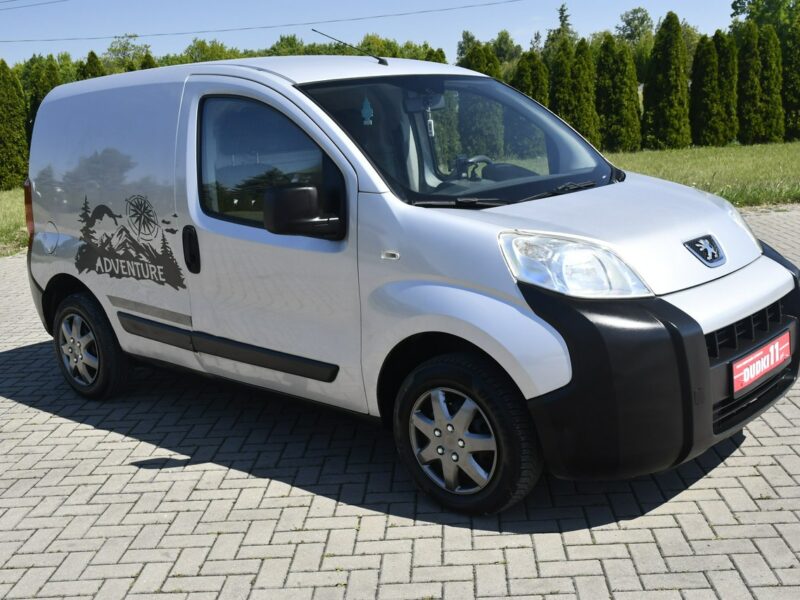 Peugeot Bipper 1,4hdi Klimatyzacja-Sprawna.Centralka.El.szyby.kredyt.Hak.OKAZJA