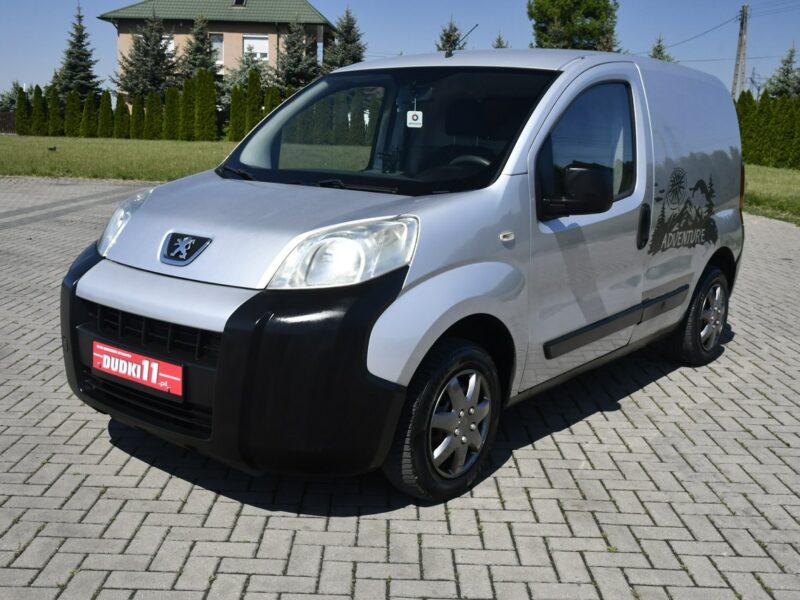 Peugeot Bipper 1,4hdi Klimatyzacja-Sprawna.Centralka.El.szyby.kredyt.Hak.OKAZJA