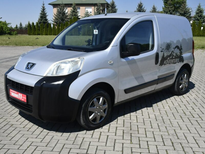 Peugeot Bipper 1,4hdi Klimatyzacja-Sprawna.Centralka.El.szyby.kredyt.Hak.OKAZJA